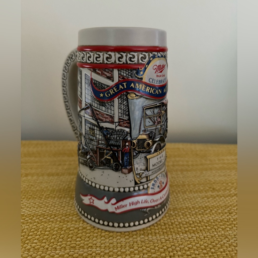 Miller High Life Great American Achievements Stein, 1855 - 1987, Series 2 - Picture 6 of 11